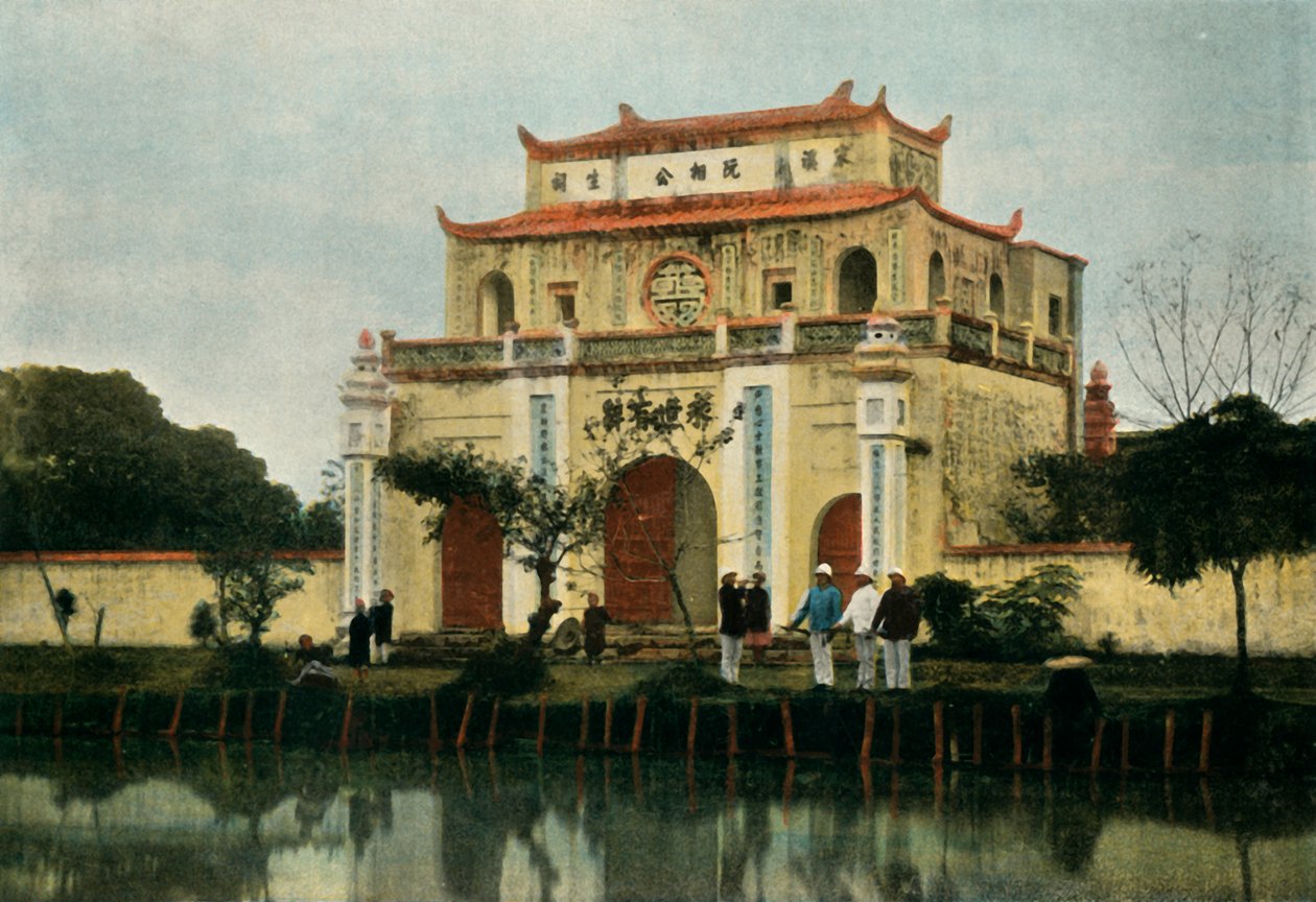 Hanoi. Pagode Du Kinh Luoc, Hanoi. Kinh Luoc Pagoda by Unbekannt