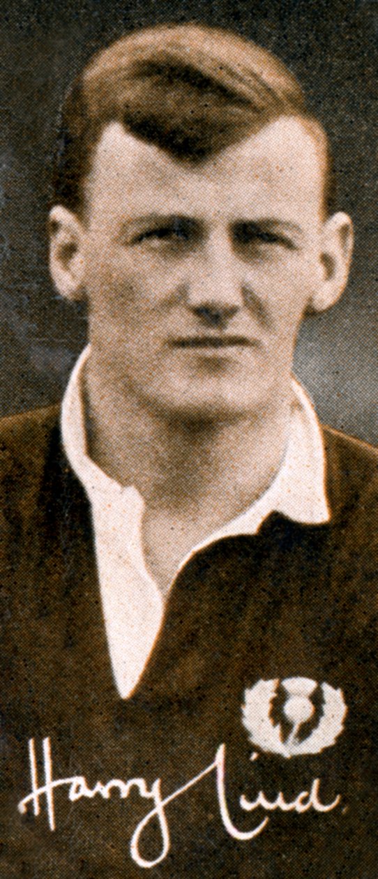 Harry Lind, Scottish international rugby union player by Unbekannt