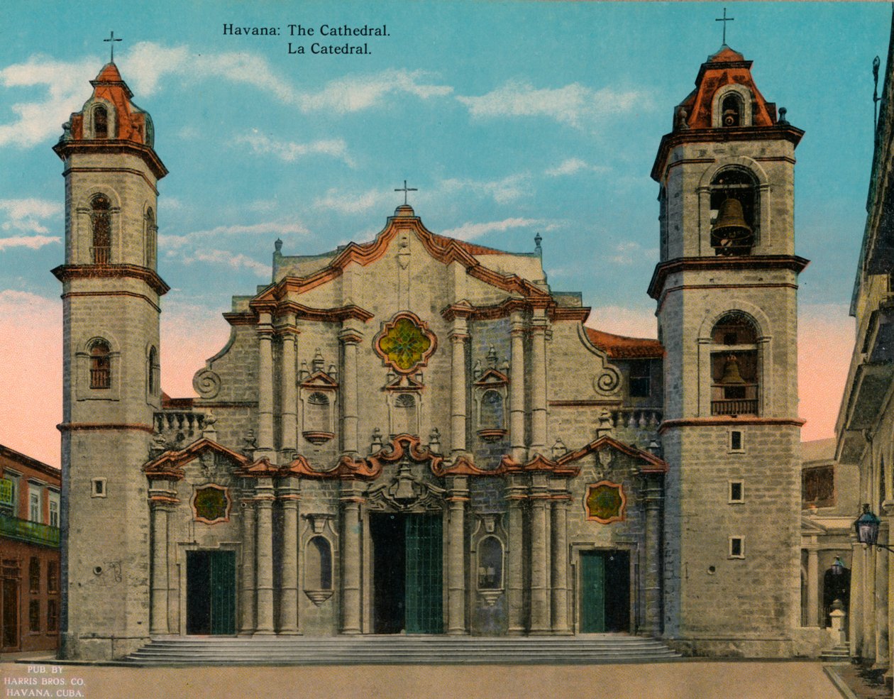 Havana Cathedral, Cuba, c1920 by Unbekannt