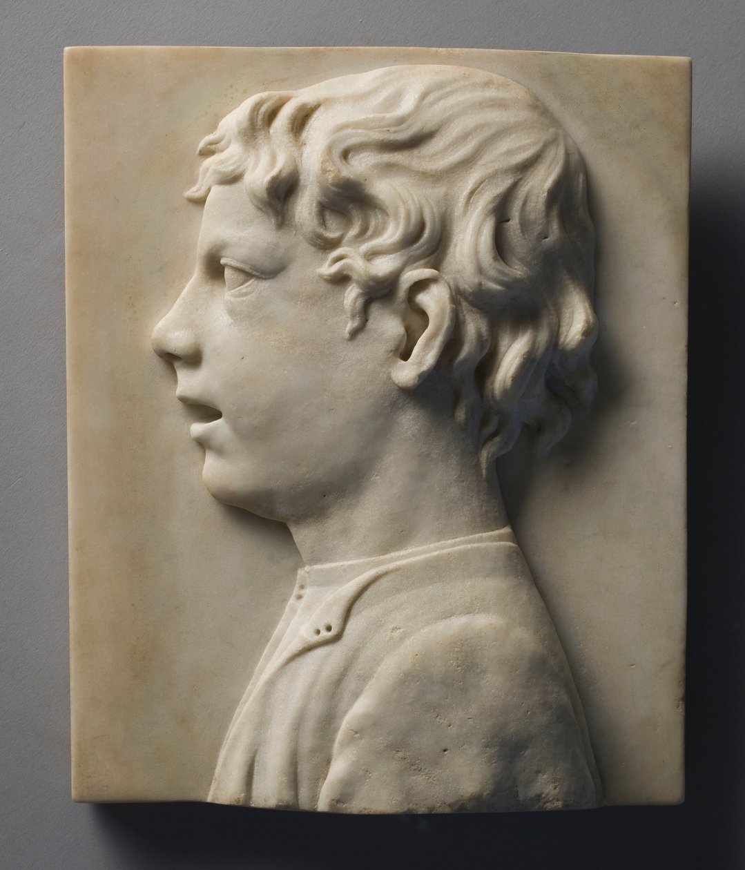 Head of a Boy, c. 1460 by Unbekannt