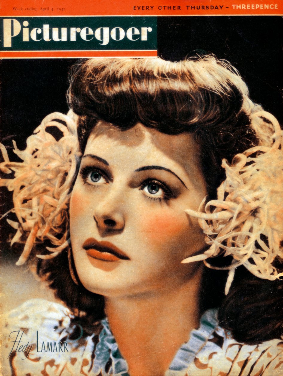 Hedy Lamarr, Austrian-born American Actress by Unbekannt