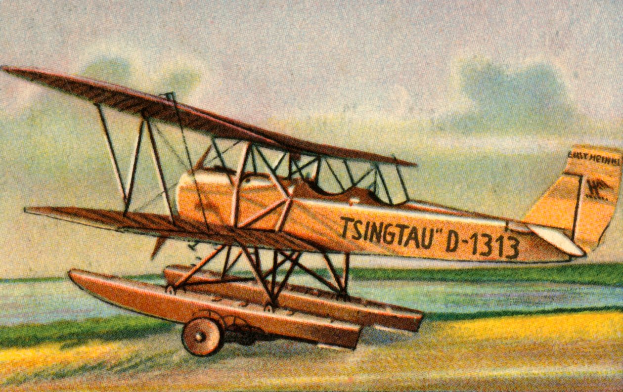 Heinkel HD 24 W Tsingtau Seaplane by Unbekannt