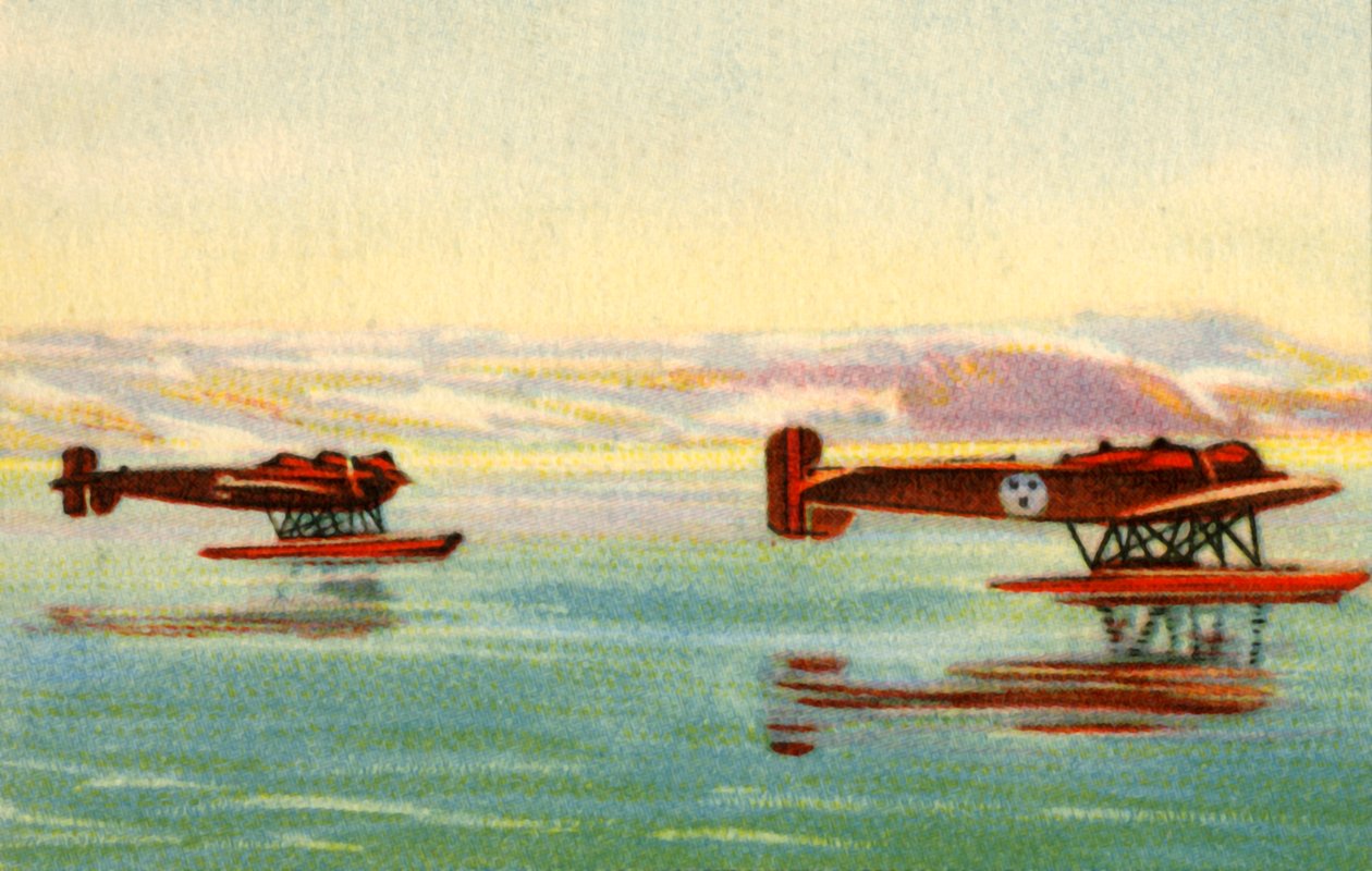 Heinkel HE 5 Seaplanes Used in the Search for Umberto Nobile, North Pole, 1928, 1932 by Unbekannt