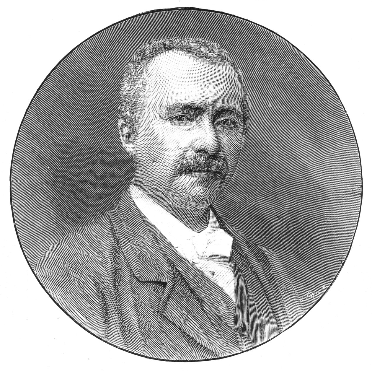 Heinrich Schliemann, German archaeologist by Unbekannt