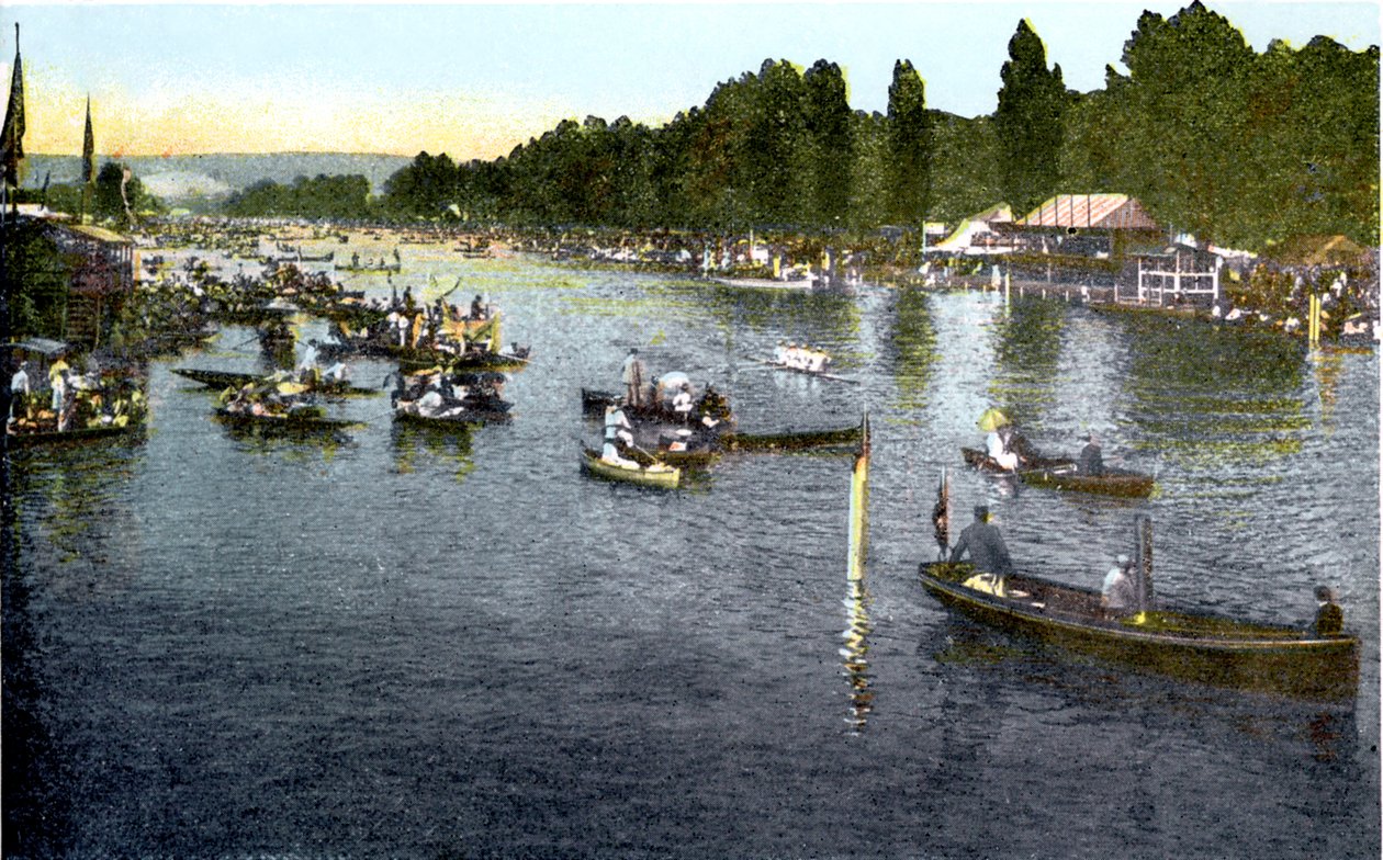 Henley Regatta, Oxfordshire, 20th Century by Unbekannt
