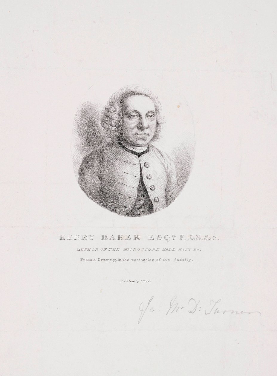 Henry Baker, Naturalist by Unbekannt