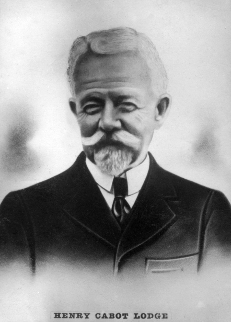 Henry Cabot Slim Lodge 1850-1924, American Republican Senator and historian, c1910 by Unbekannt