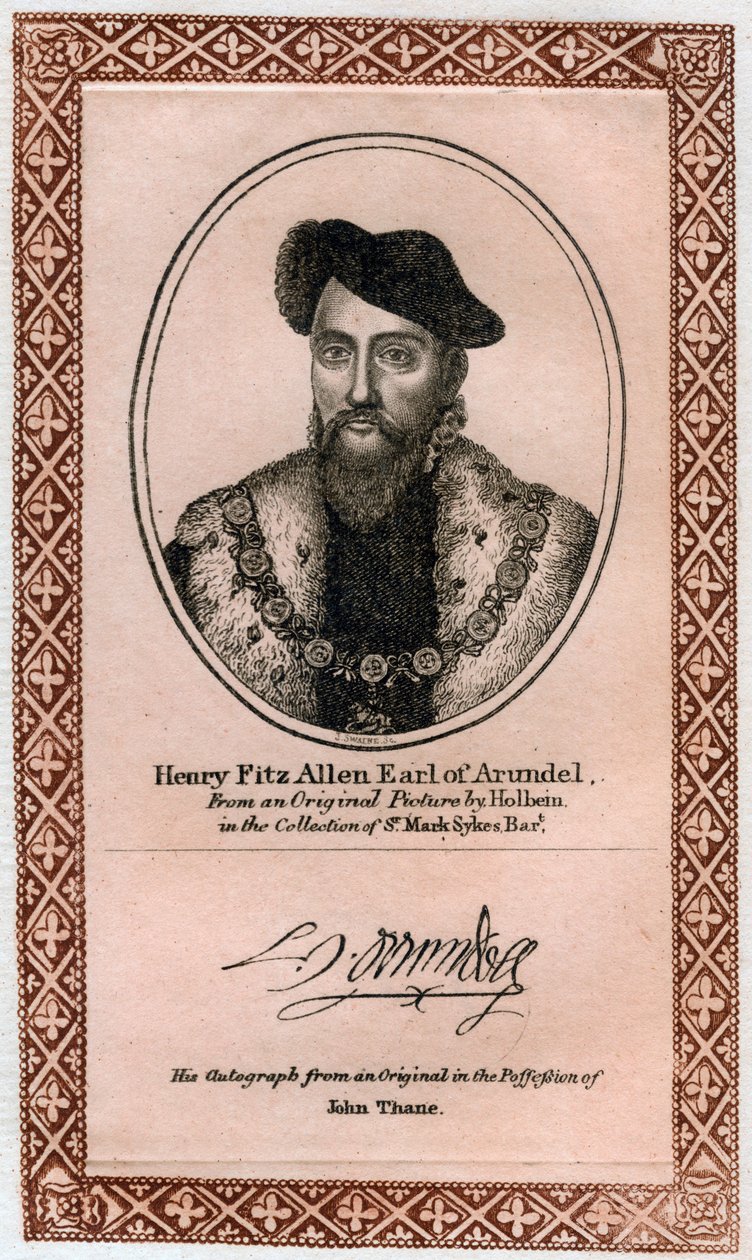 Henry Fitzalan, 19th Earl of Arundel by Unbekannt