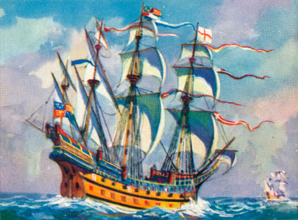 Henry Grace a Dieu Henry Grace of God, also known as Great Harry, English Carrack or Great Ship by Unbekannt