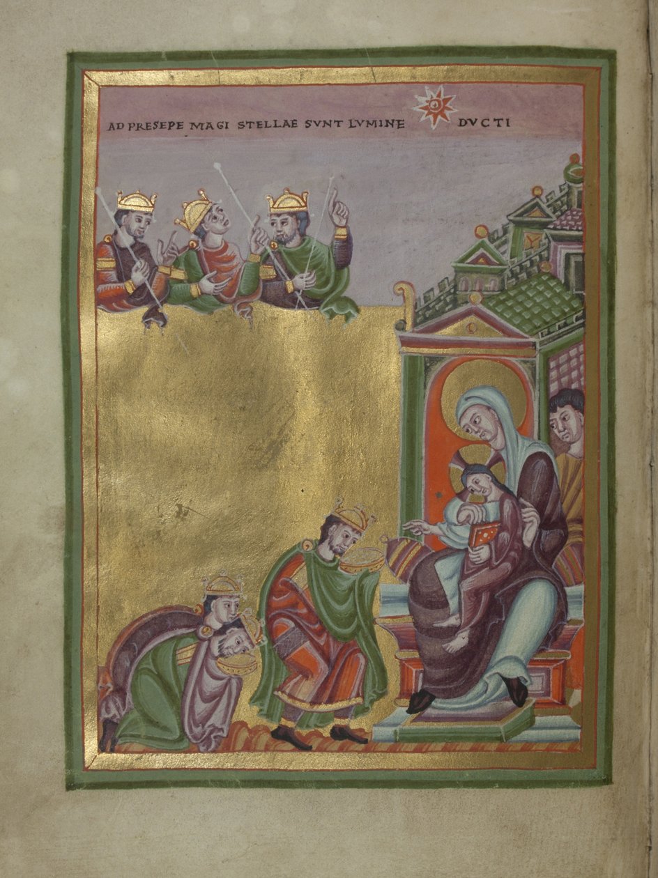 Henry III, Holy Roman Emperor Evangelarium for Henry III, 1039-1043 by Unbekannt