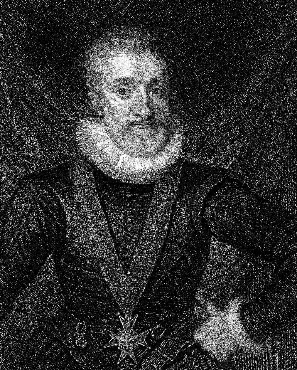 Henry IV, First Bourbon King of France by Unbekannt