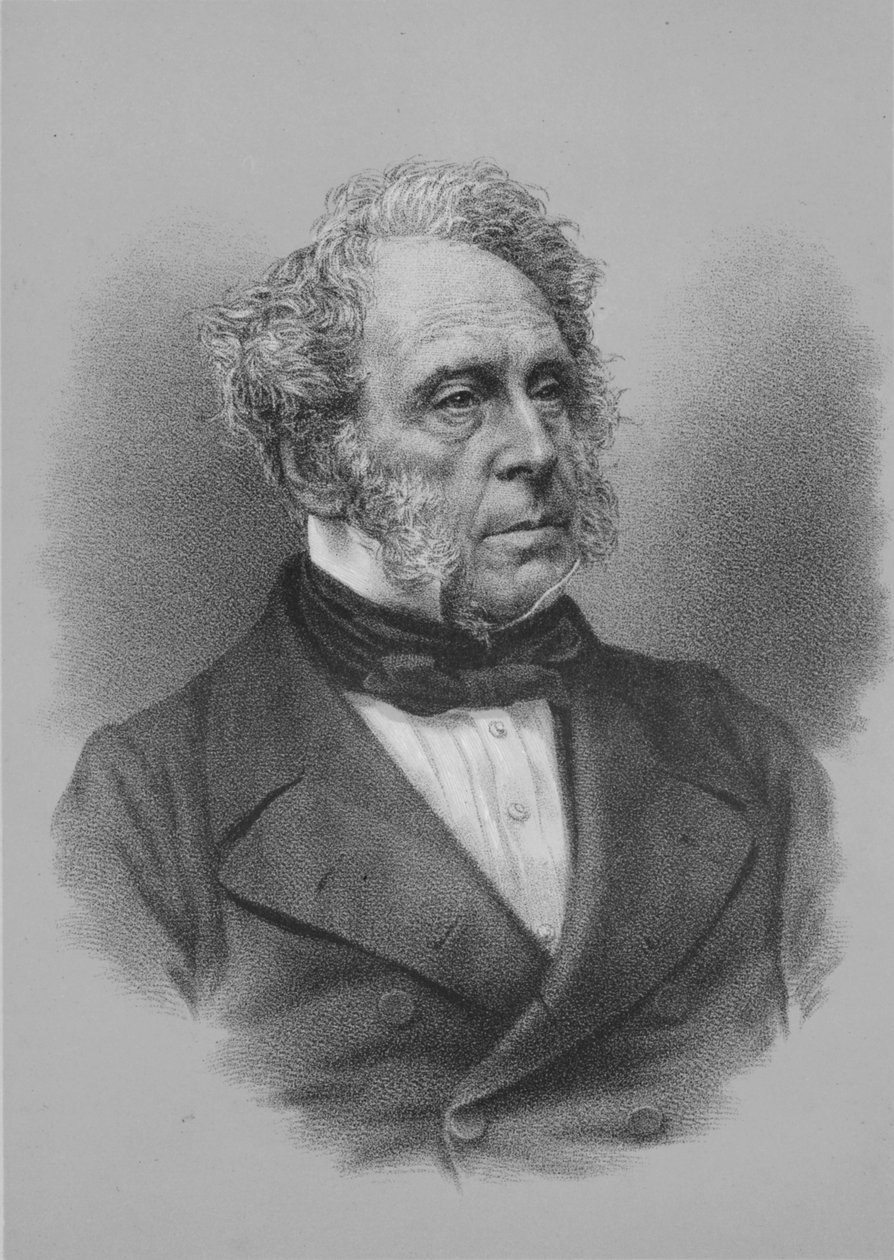 Henry John Temple, 3rd Viscount Palmerston, British statesman, c. 1857 by Unbekannt