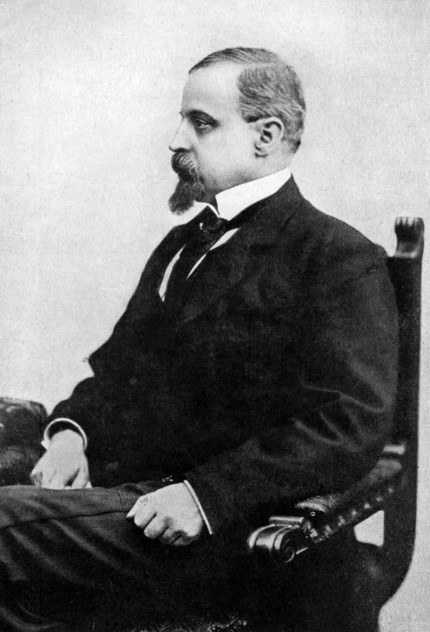 Henryk Sienkiewicz, Polish novelist and publicist, late 19th century, c1920 by Unbekannt