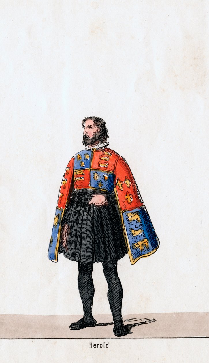 Herald, costume design for Shakespeare