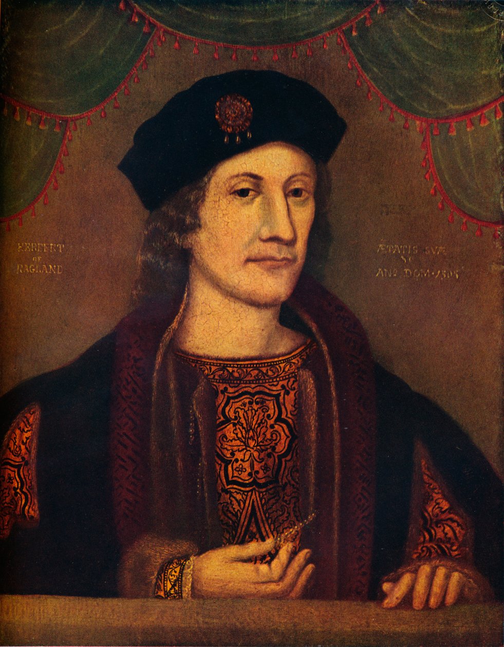 Herbert of Raglan Charles Somerset, Baron, c1480-1500 by Unbekannt