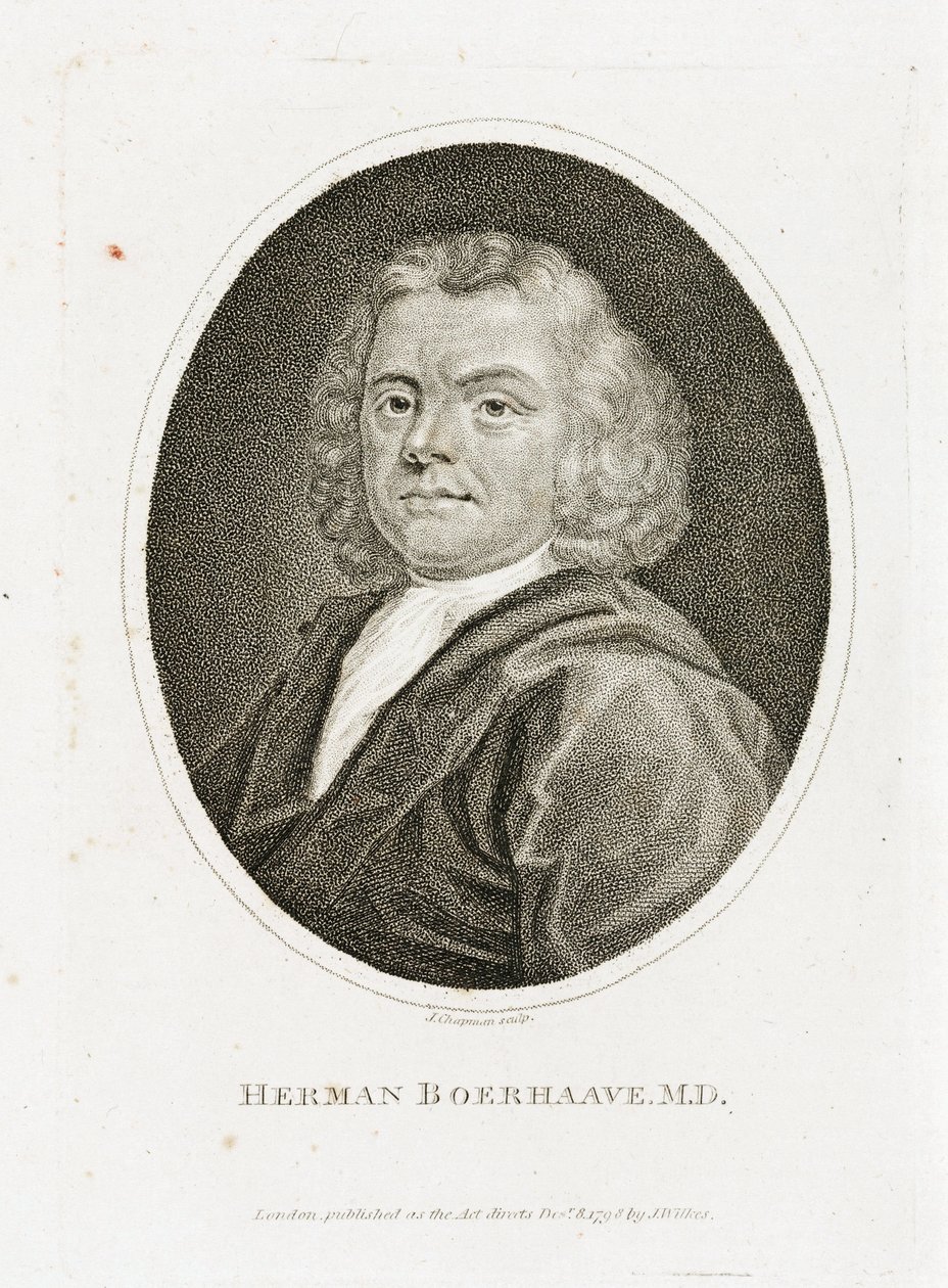Herman Boerhaave, Dutch Physician, Chemist and Botanist, Early 18th Century by Unbekannt