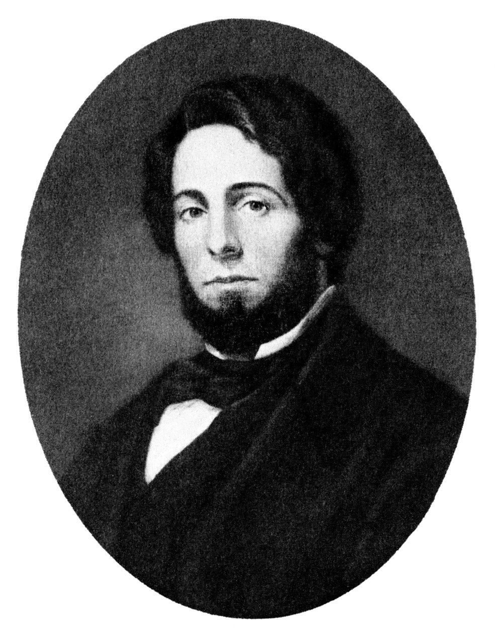 Herman Melville, American Author, 19th Century by Unbekannt