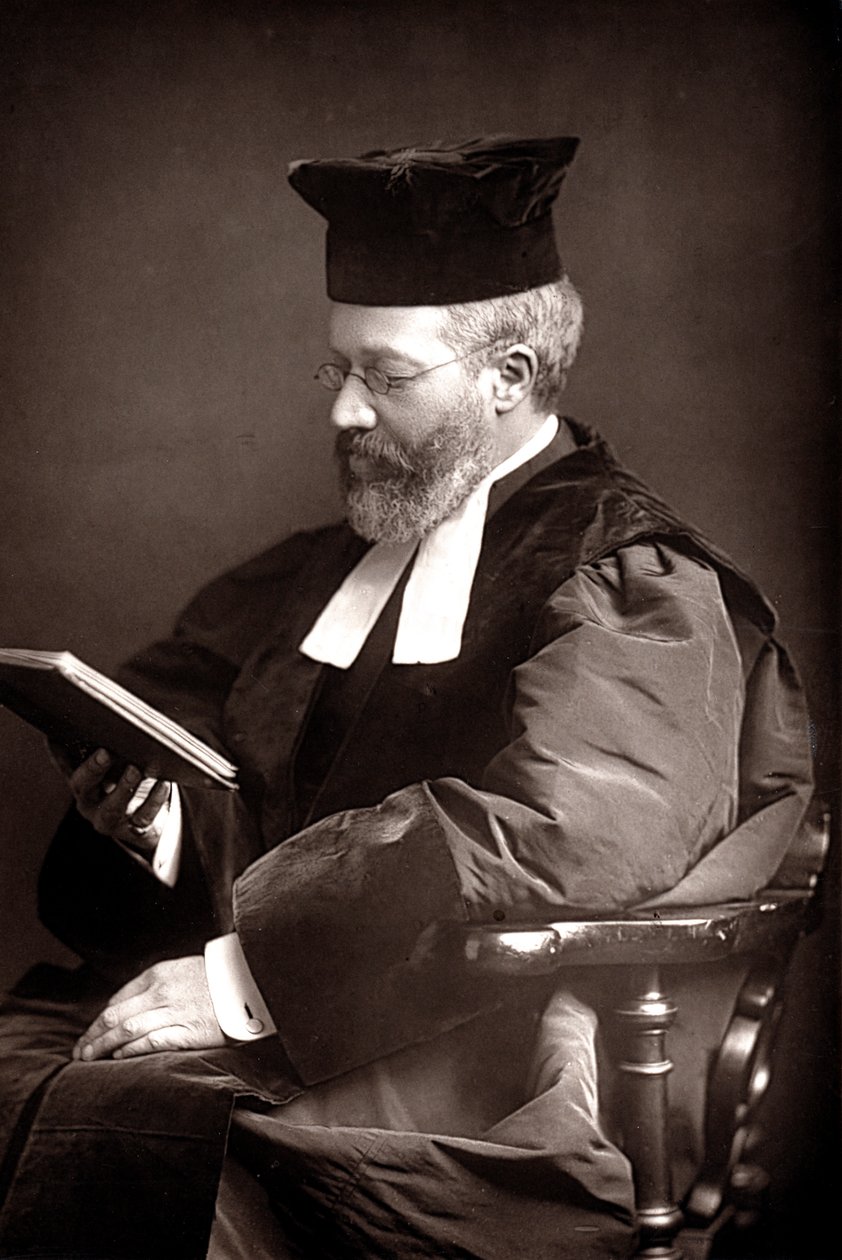 Hermann Adler 1839-1911, German-born Chief Rabbi of the British Empire, c1894 by Unbekannt