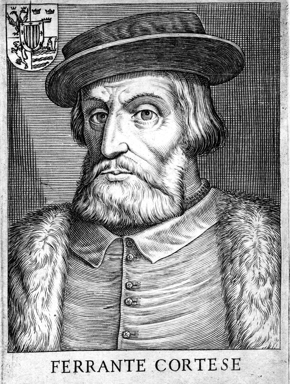 Hernan Cortes, Spanish conquistador who conquered Mexico by Unbekannt