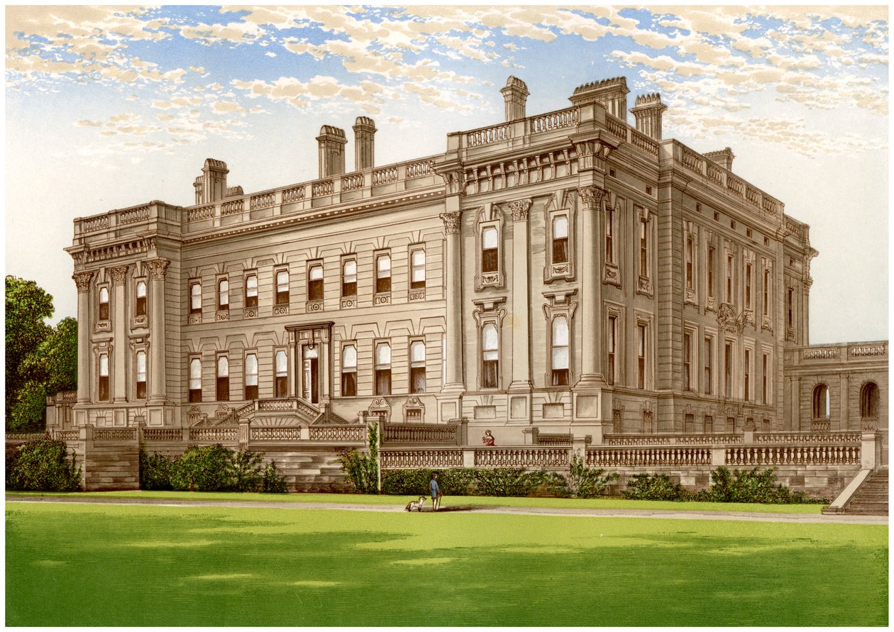 Heythrop, Oxfordshire, home of the Brassey family, c1880 by Unbekannt