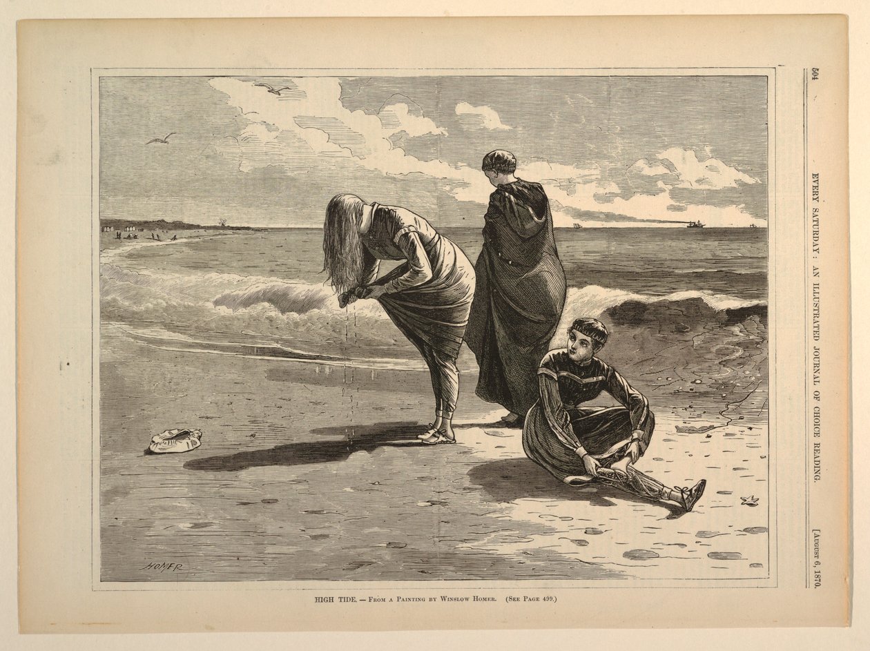 High Tide, Every Saturday, August 6, 1870 by Unbekannt