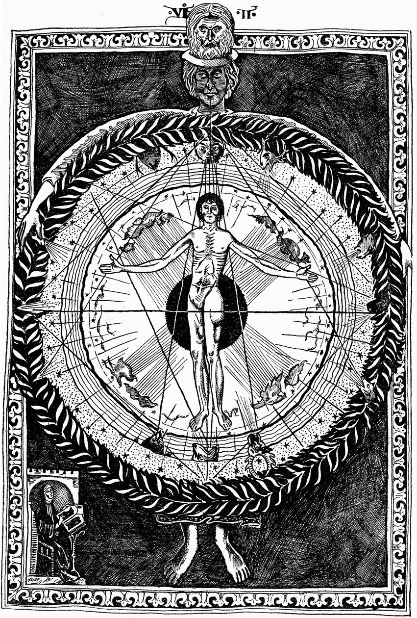 Hildegard of Bingen 1098-1179, German abbess and mystic by Unbekannt