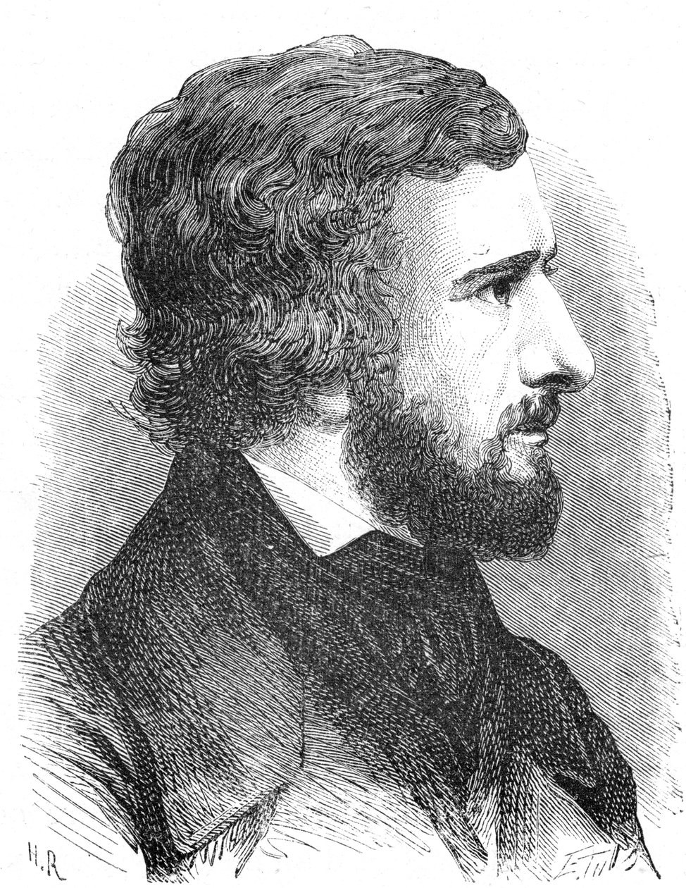 Hippolyte Fizeau, French physicist, 1870 by Unbekannt
