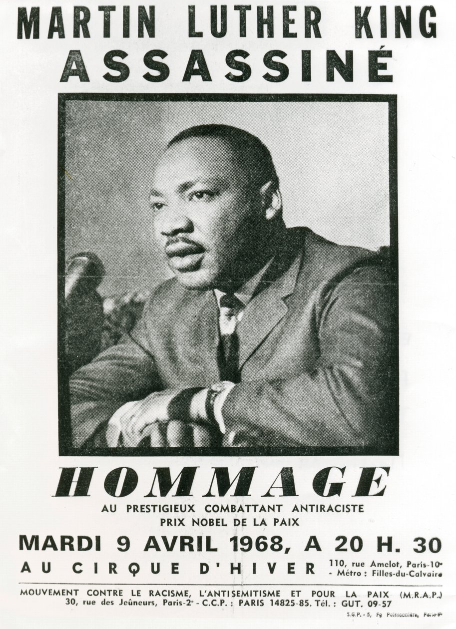 Homage to Martin Luther King by Unbekannt