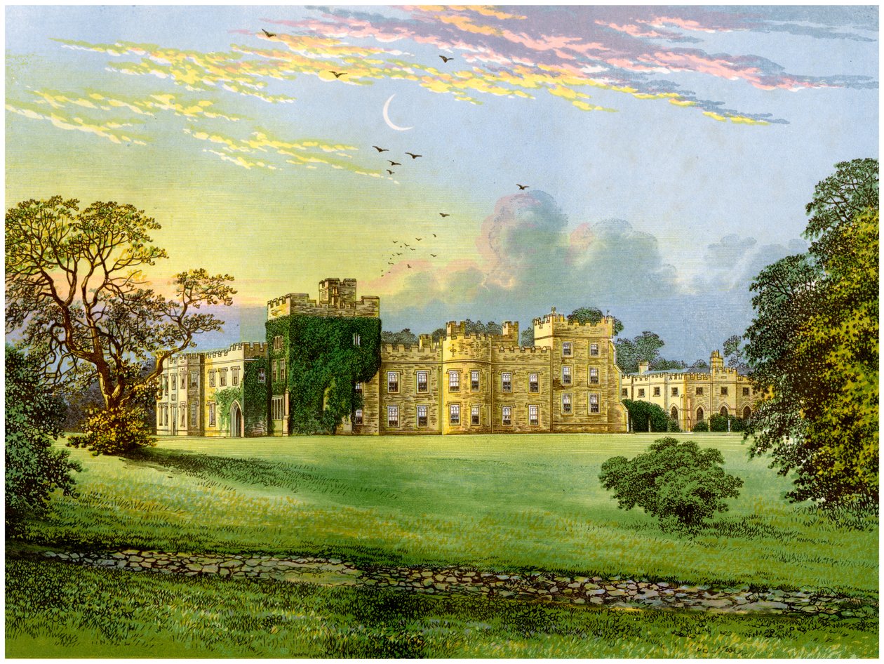 Hornby Castle, Yorkshire, Home of the Duke of Leeds by Unbekannt