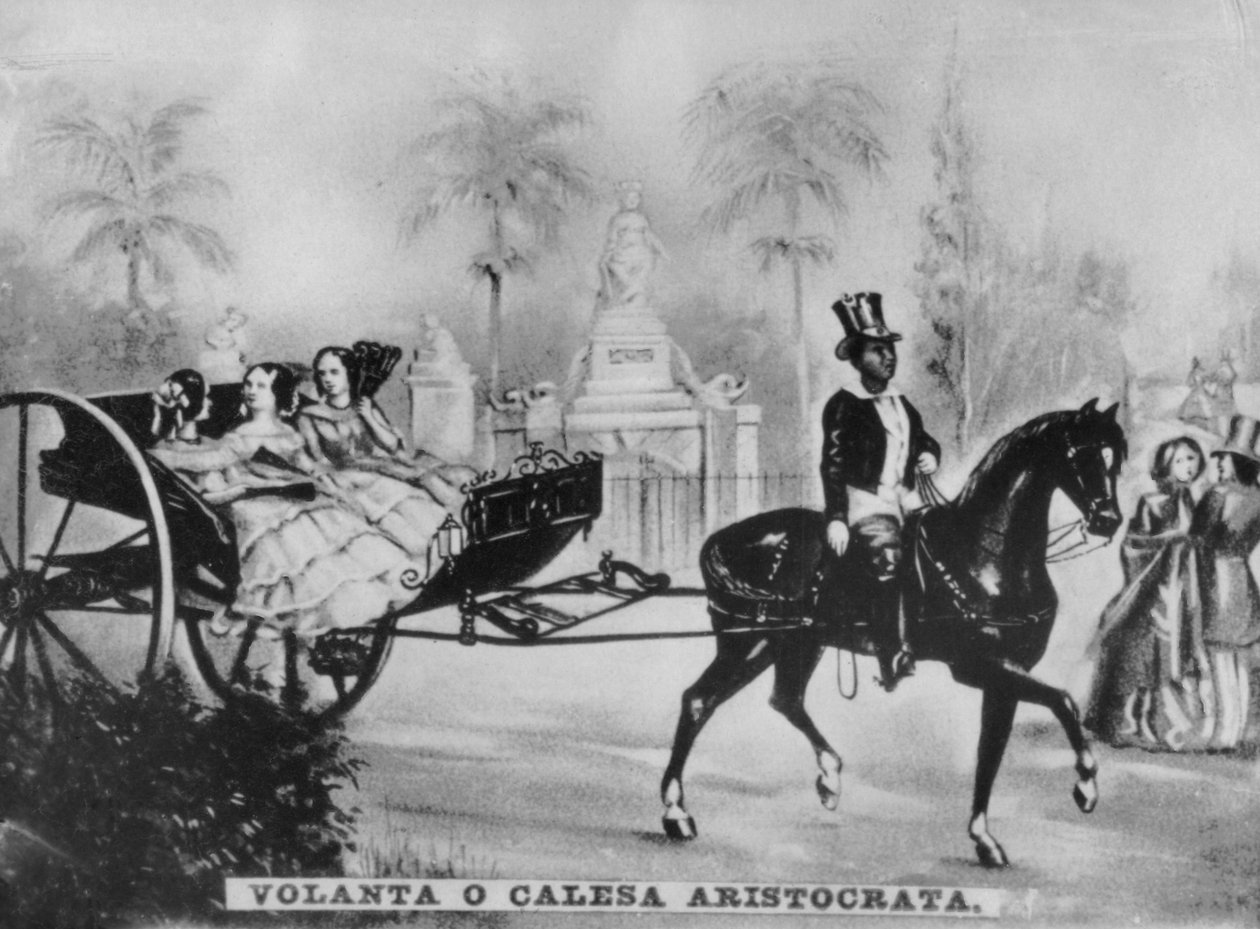 Horse and Carriage of the Aristocracy, c1910 by Unbekannt