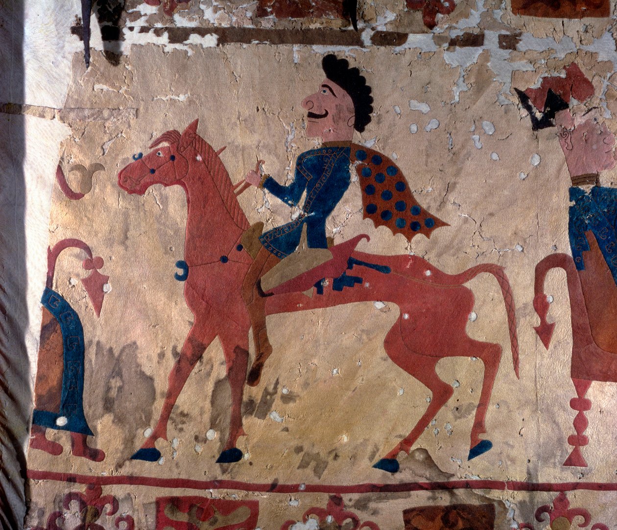 Horseman, Pazyryk Felt Artefact Carpet Detail, 5th or 4th Century BC by Unbekannt