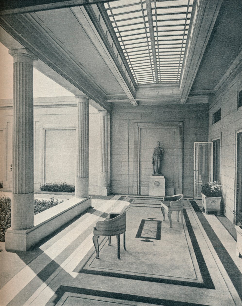 House in Grosvenor Road Westminster - The Stoa Looking West by Unbekannt