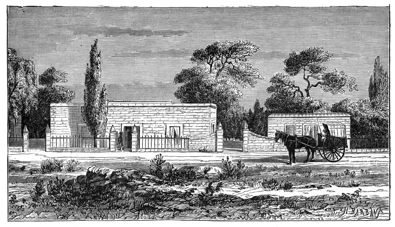 House of a rich Boer, South Africa by Unbekannt