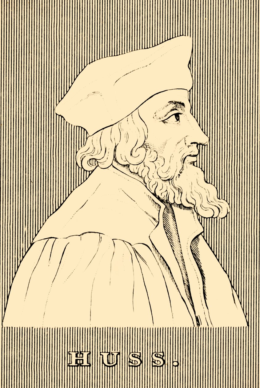Huss, c1369-1415, 1830 by Unbekannt