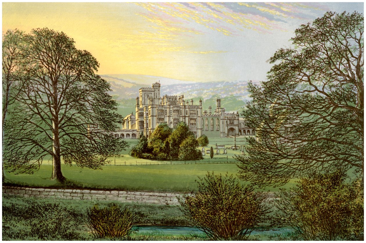 Ilam Hall, Staffordshire, home of the Hanbury family by Unbekannt