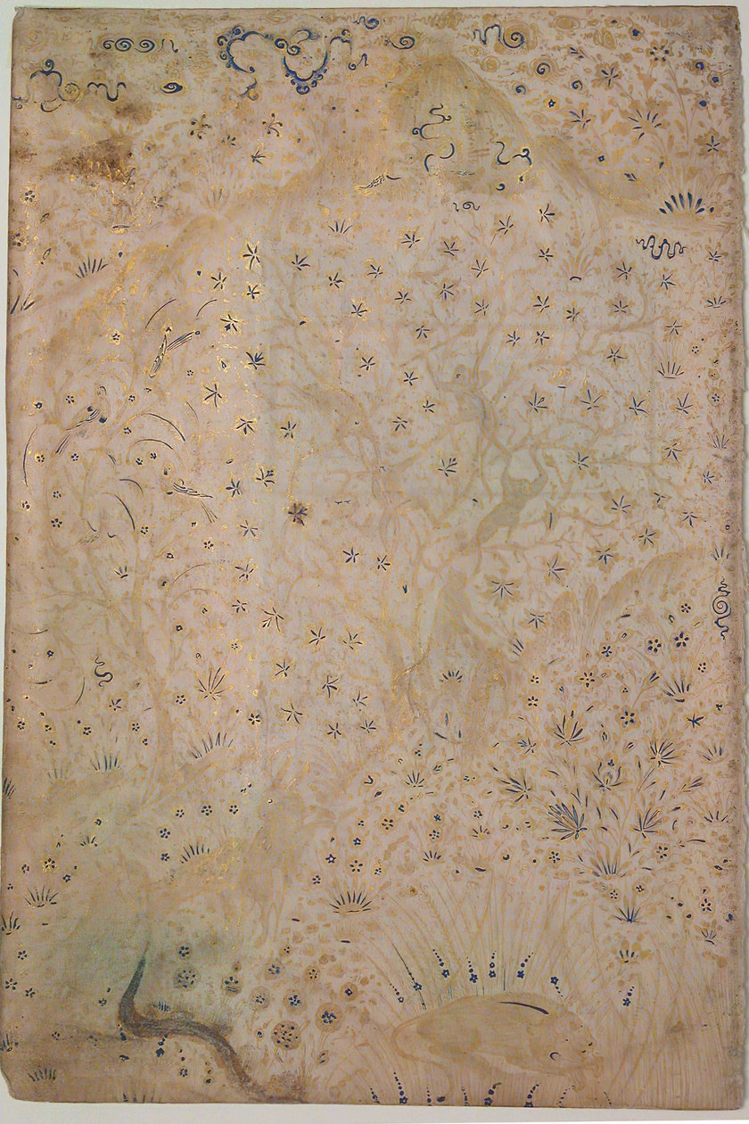 Illuminated Leaf, Iran, 16th Century by Unbekannt