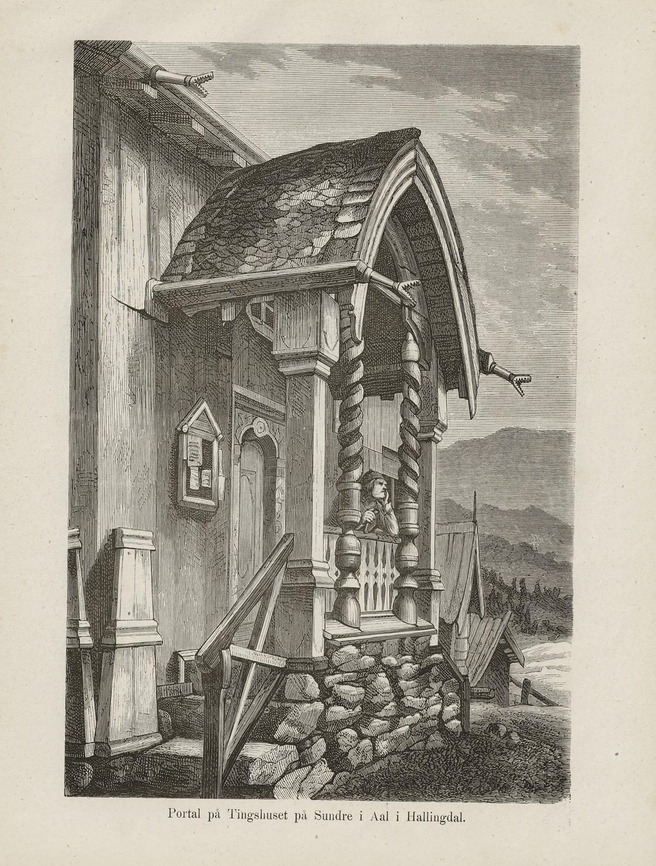 Illustration from the Book Nordiska Taflor by Unknown Author and Published by Albert Bonnier by Unbekannt