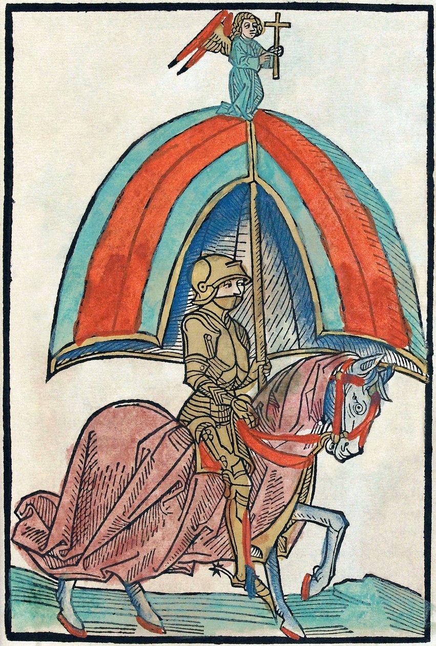 Illustration from Richentals illustrated chronicle, 1480s by Unbekannt