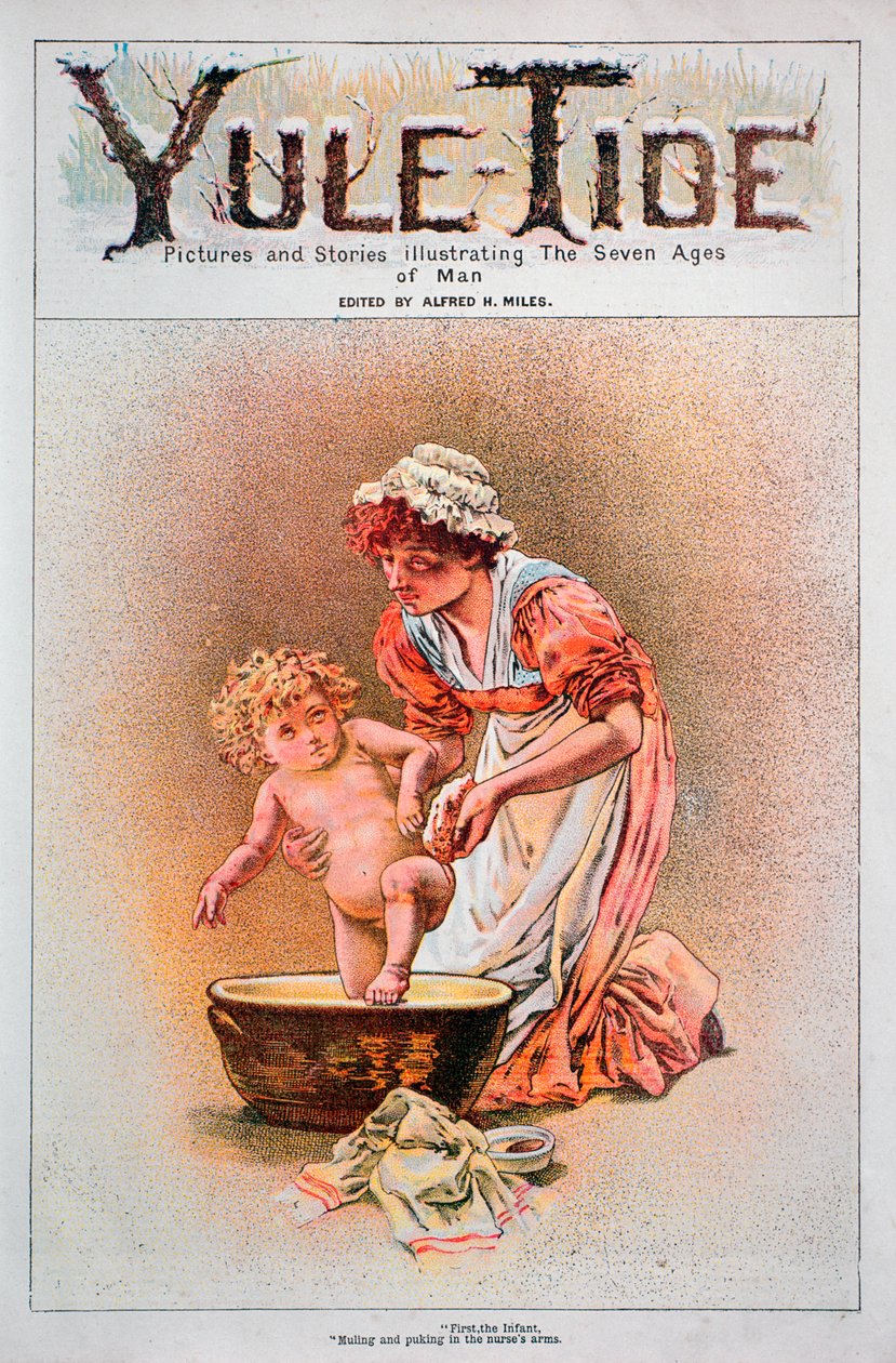 Illustration from Yuletide, 1882 by Unbekannt