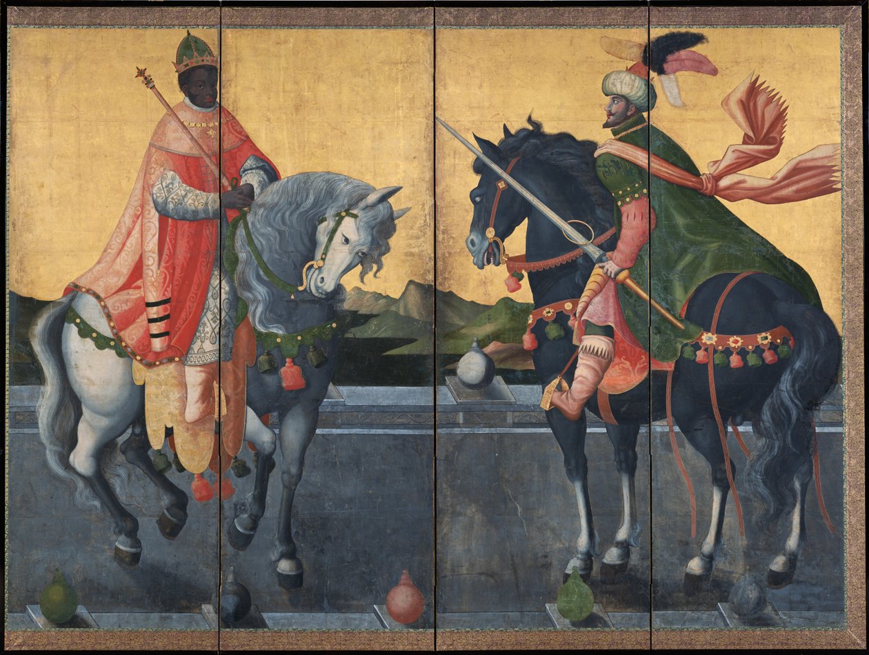 Important Cultural Property: Western Kings on Horseback by Unbekannt