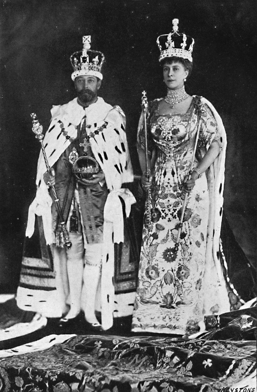In Spring 1910, King Edward VII Died, in March 1911, King George V Was Crowned by Unbekannt