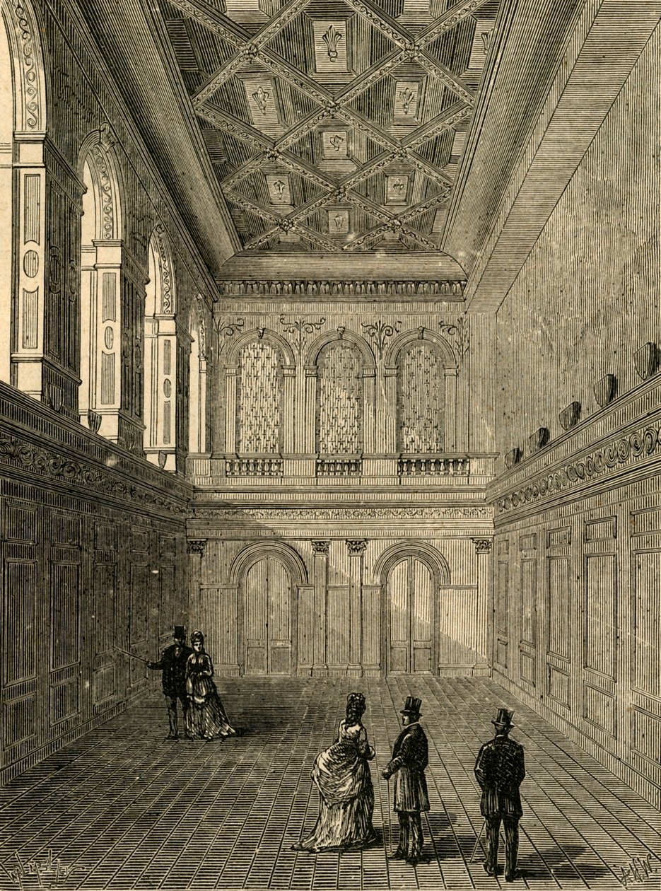 Interior of Haberdashers Hall by Unbekannt