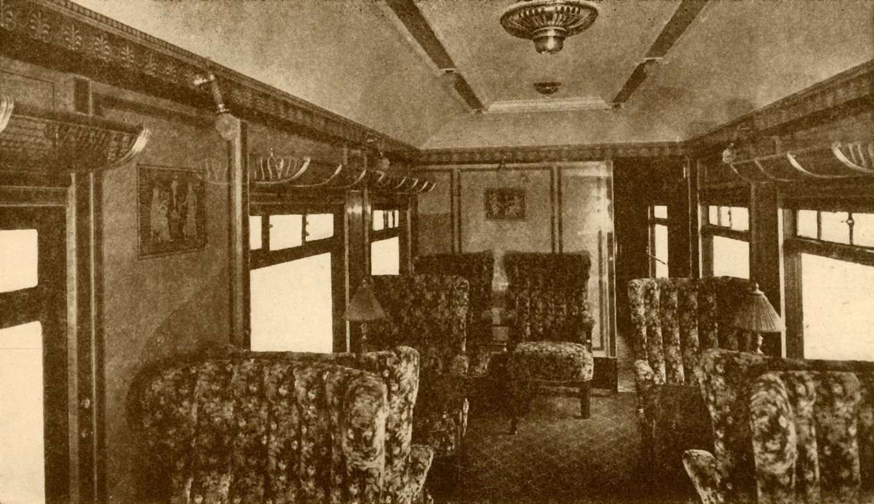Interior of Pullman Car, Marjorie, Southern Railway by Unbekannt