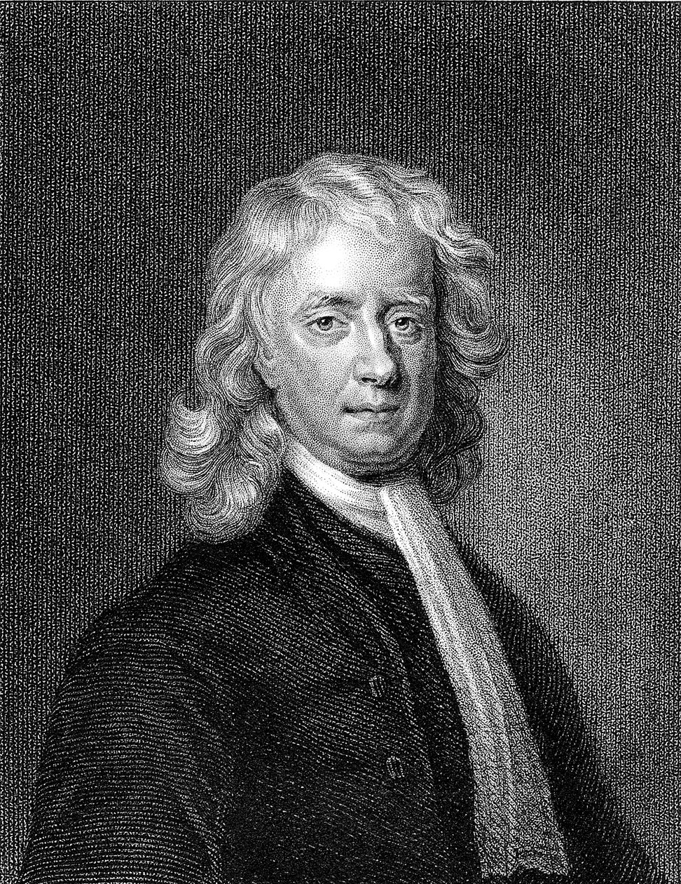 Isaac Newton by Unbekannt
