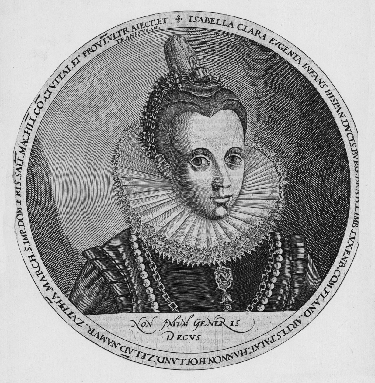 Isabella Clara Eugenia by Unbekannt