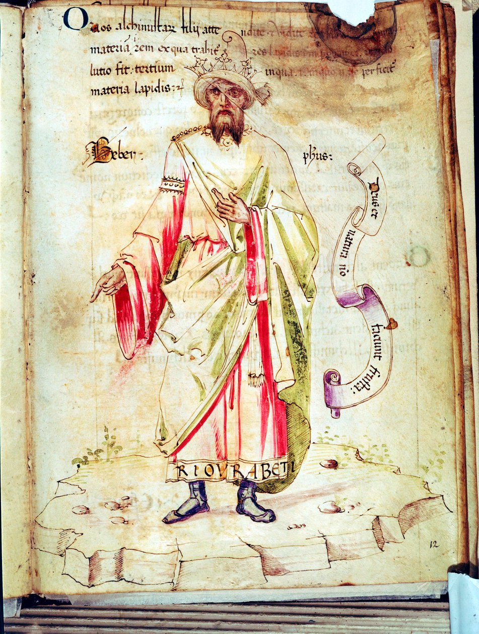 Jabir Ibn Hayyan, Abu Musa, Arab chemist and alchemist by Unbekannt