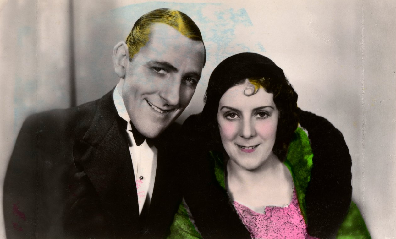 Jack Hulbert and his wife Cicely Courtneidge, English actors by Unbekannt
