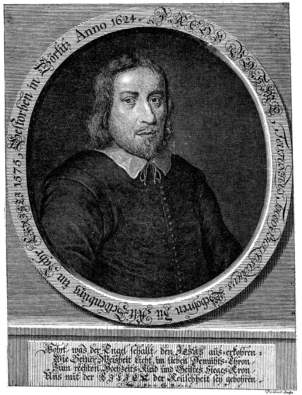 Jacob Boehme, German Theosophist, Mystic and Alchemist by Unbekannt