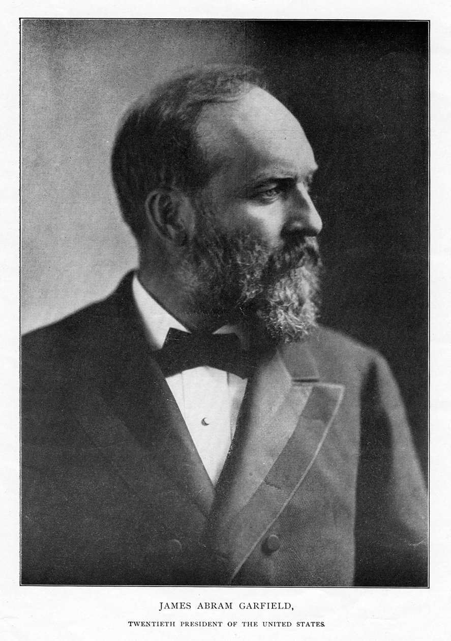 James Abram Garfield, 20th President of the United States by Unbekannt