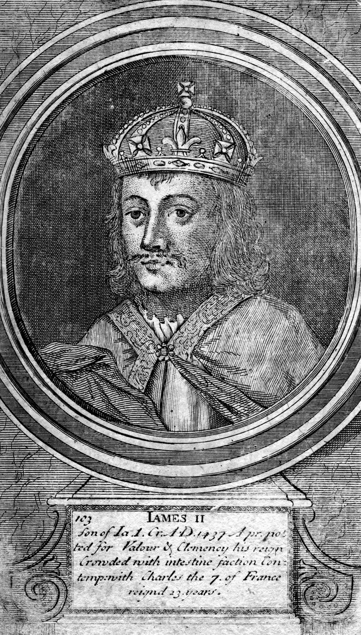 James II of Scotland by Unbekannt